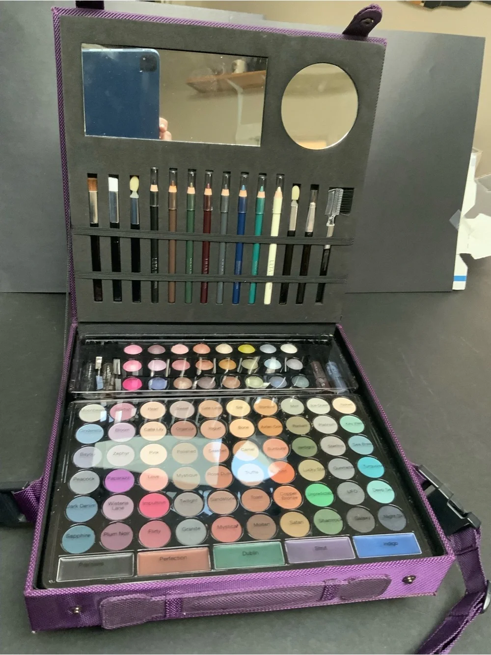 Vintage Ulta Beauty Blockbuster Palette (Purple Canvas Snap Case Edition)